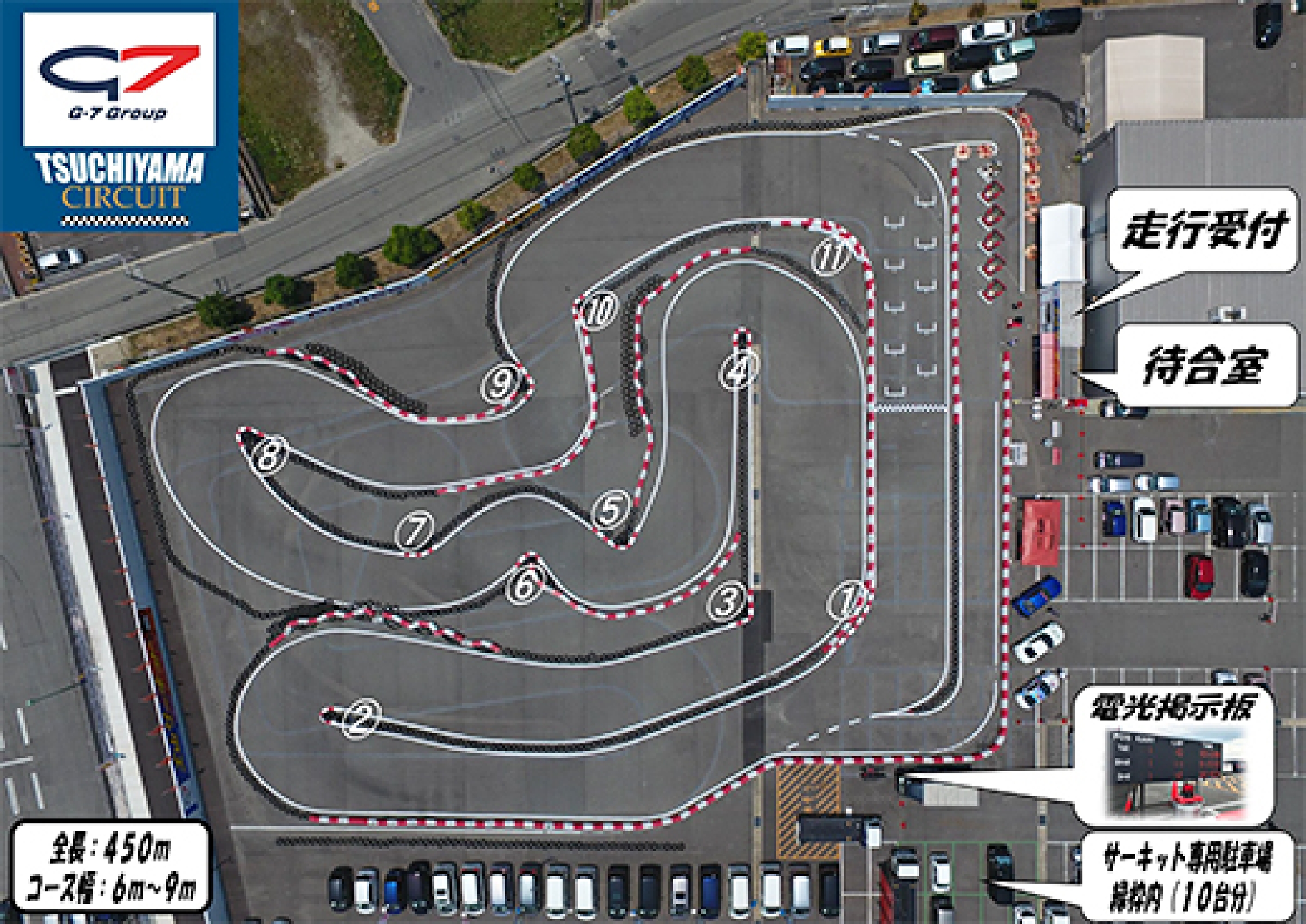 サーキットコース図