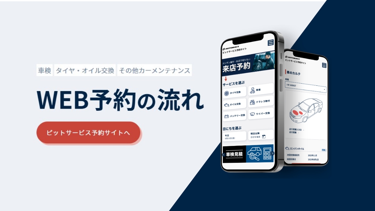 ピットサービス予約のフォトギャラリー