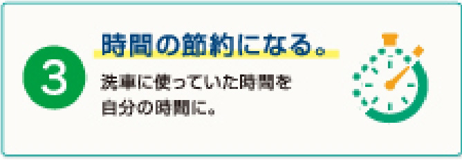 時間の節約になる